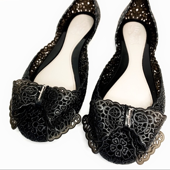 SOLD ❗️NWOB Salvatore Ferragamo Nilly Jelly Flats - Picture 7 of 7